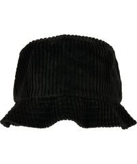 Flexfit Big Corduroy Bucket Hat - Black