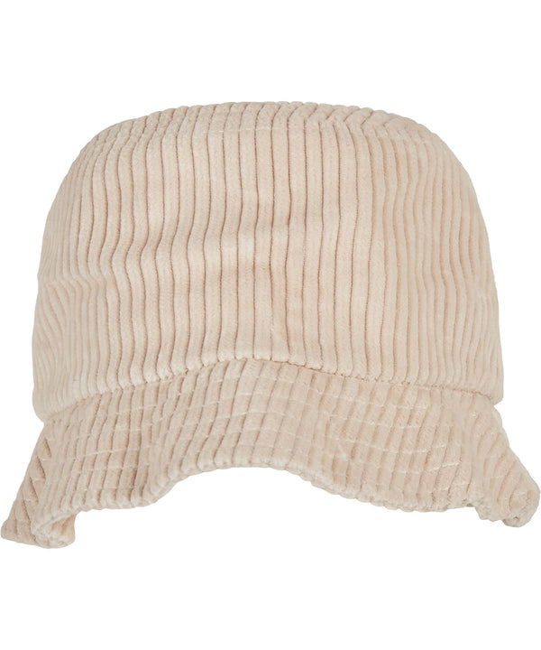 Flexfit Big Corduroy Bucket Hat - Off White