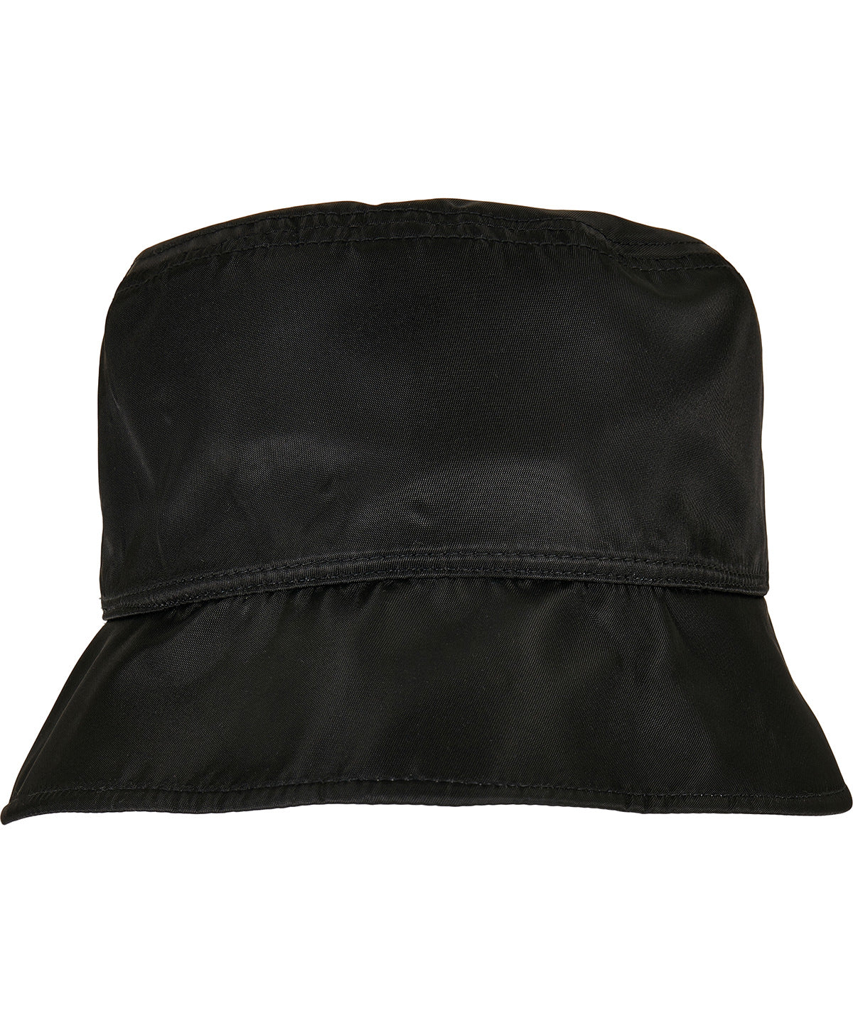 Flexfit Nylon Sherpa Bucket Hat - Black/Off White