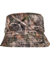 Flexfit Sherpa Real Tree Camo Reversible Bucket Hat - Camo Tree