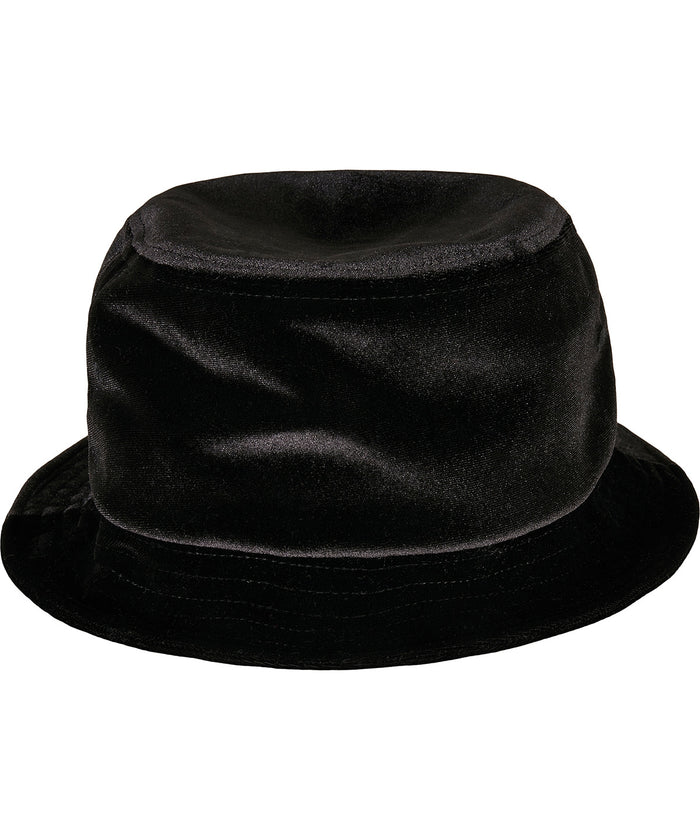 Flexfit Velvet Bucket Hat - Black