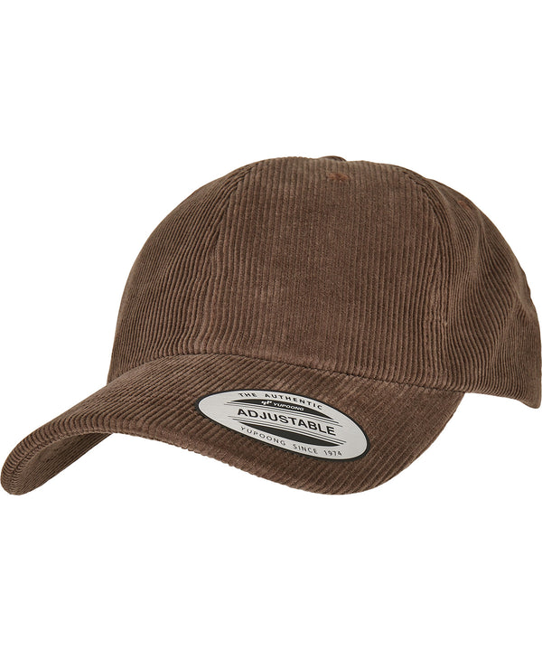 Flexfit Low-profile Corduroy Dad Cap - Toffee