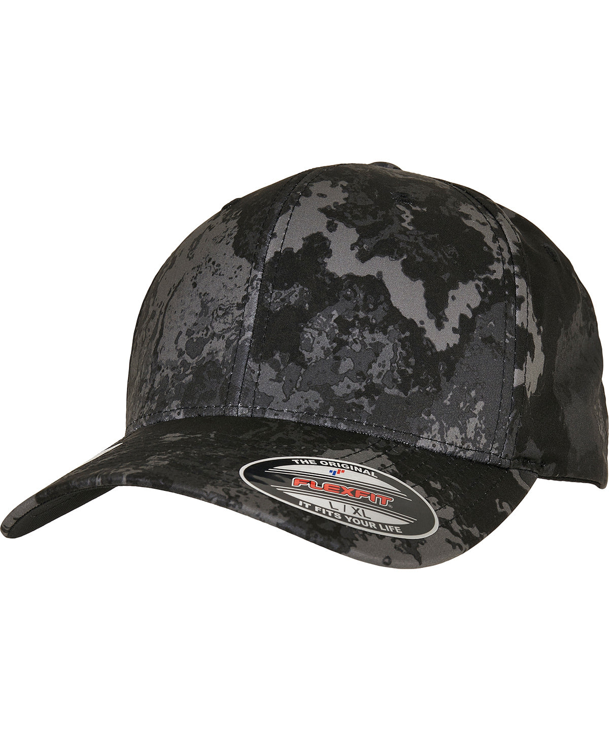 Flexfit Veil Camo™ Cap - Poseidon Black