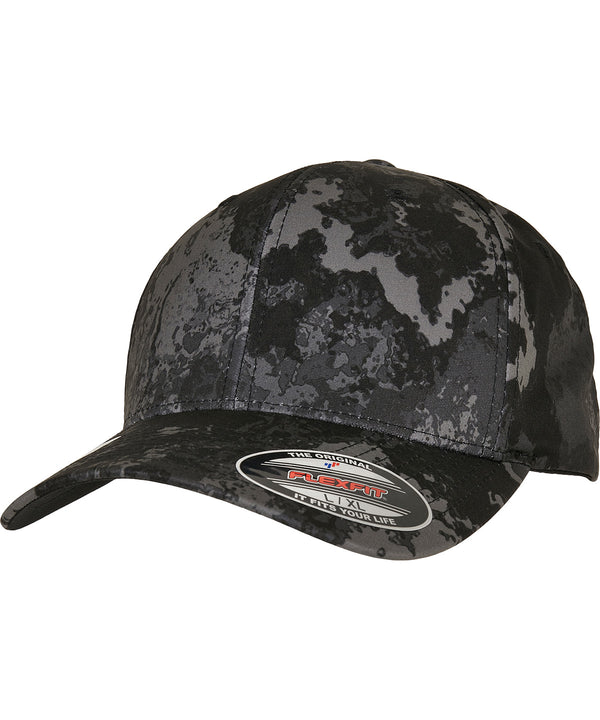 Flexfit Veil Camo™ Cap - Poseidon Black