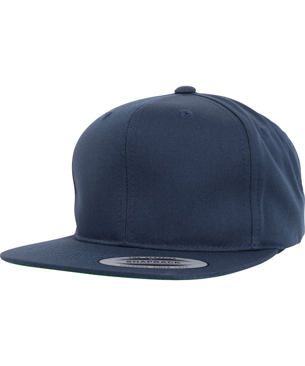 Flexfit Pro-style Twill Snapback Youth Cap - Navy