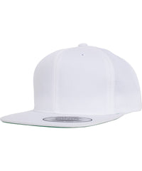 Flexfit Pro-style Twill Snapback Youth Cap - White