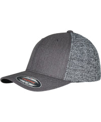 Flexfit Trucker Melange Mesh - Black/Grey Melange