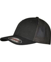 Flexfit Trucker Recycled Mesh - Black/Black