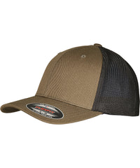 Flexfit Trucker Recycled Mesh - Olive/Black