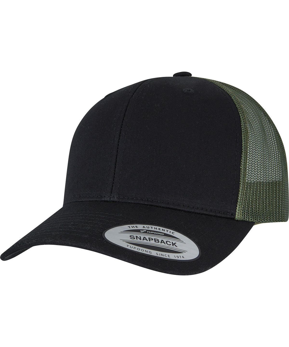 Flexfit Retro Trucker 2-tone - Black/Loden