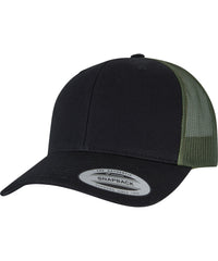 Flexfit Retro Trucker 2-tone - Black/Loden
