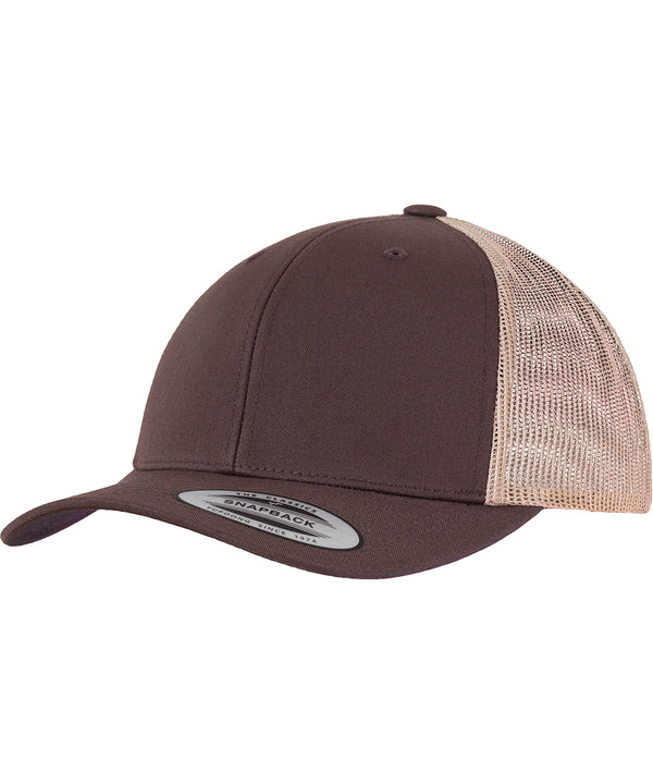 Flexfit Retro Trucker 2-tone - Brown/Khaki