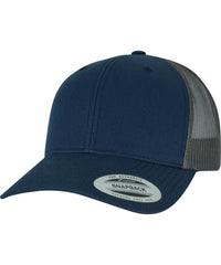 Flexfit Retro Trucker 2-tone - Navy/Greyish Brown