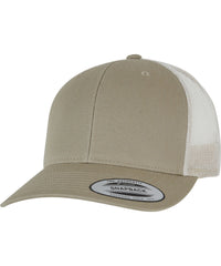 Flexfit Retro Trucker 2-tone - Pale Khaki/Birch