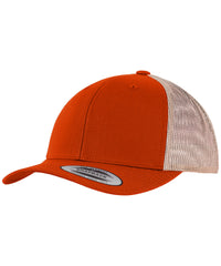 Flexfit Retro Trucker 2-tone - Rustic Orange/Khaki