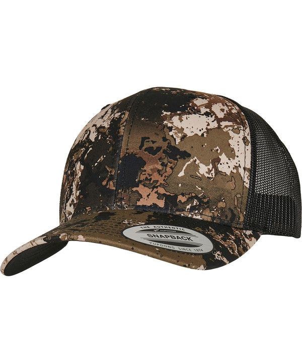 Flexfit Yp Classics® Veil Camo™ Retro Trucker Cap - Wideland