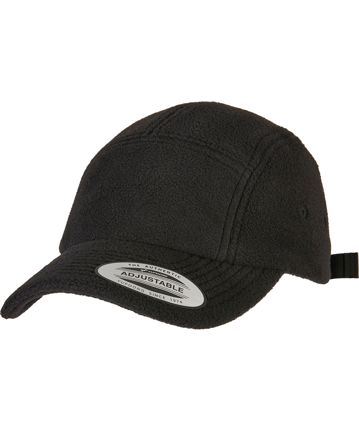 Flexfit Polar Fleece Jockey Cap - Black