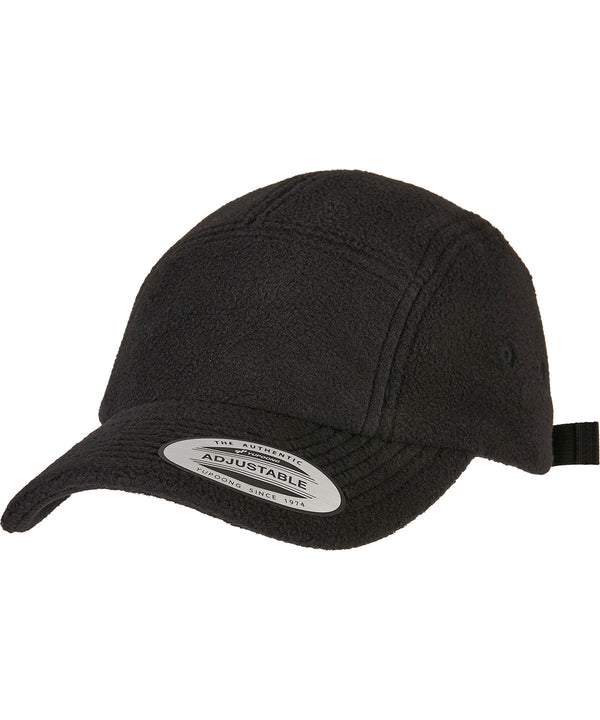 Flexfit Polar Fleece Jockey Cap - Black