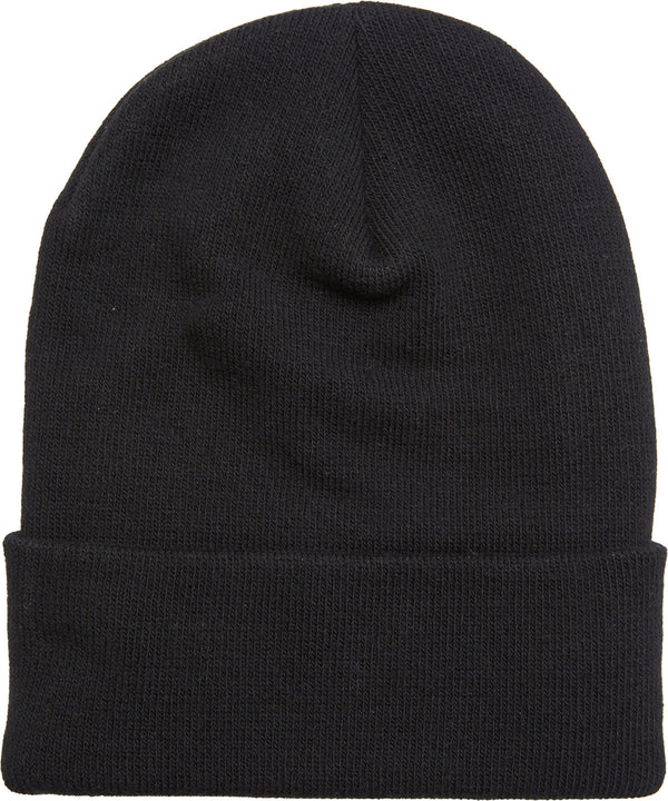 Flexfit Heavyweight Organic Long Beanie - Black
