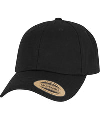 Flexfit Low-profile with Elastic Snip - Black