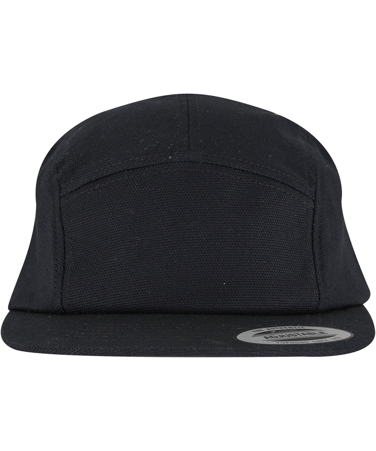 Flexfit Jockey Canvas Cap - Black