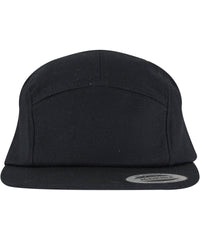 Flexfit Jockey Canvas Cap - Black
