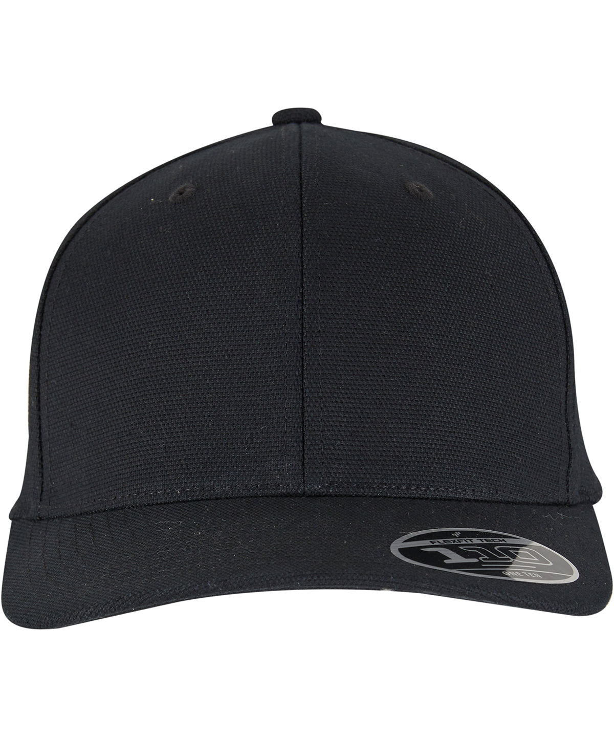 110 Flexfit Curved Snapback - Black