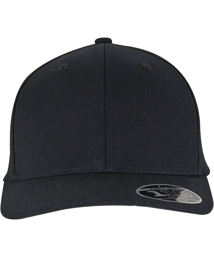 110 Flexfit Curved Snapback - Black