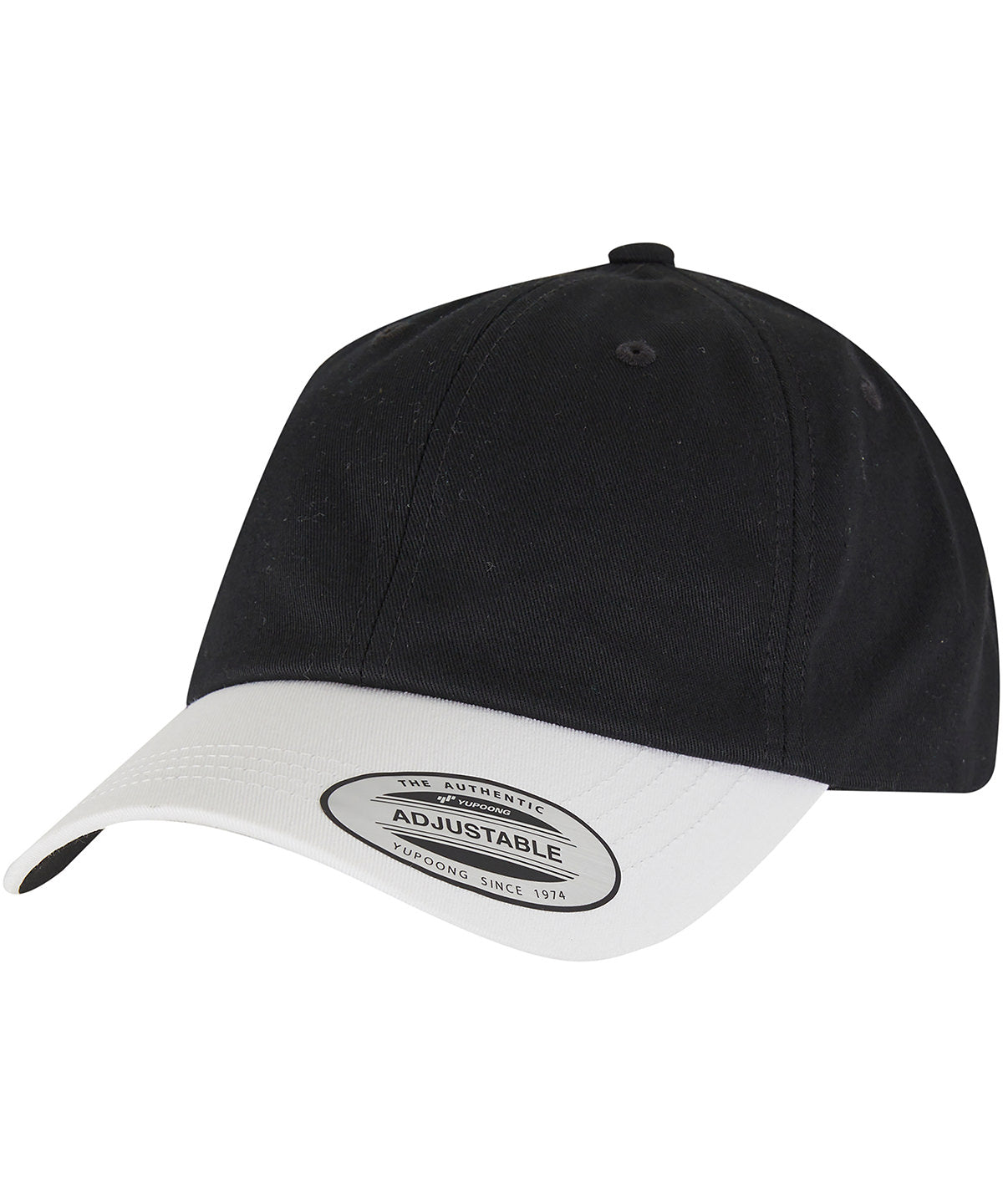 Flexfit Low-profile Cotton Twill Two-toned - Black/White
