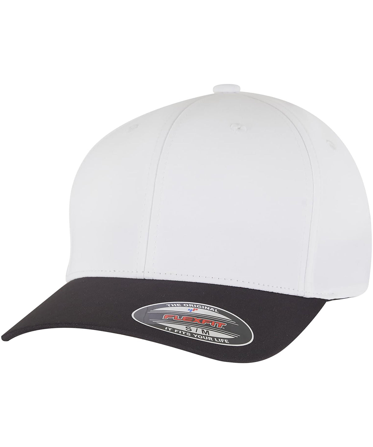 Flexfit Tech Water-repellent Cap - Black/White