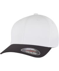 Flexfit Tech Water-repellent Cap - Black/White