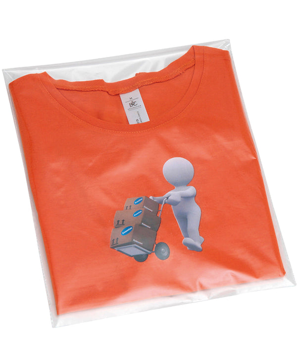 Essentials Clear Polythene Bags - Stick Seal - Clear