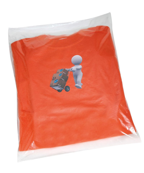 Essentials Clear Polythene Bags - Non Stick Seal - Clear