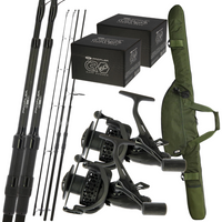 NGT 10ft Profiler Rods & CR60 Reels Full Set Up