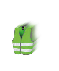 Kids' Hi-Vis Vest Pack in Lime - 30 Result Core Junior Vests