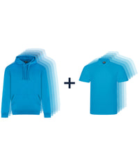 ProRTX Staff Pack in Turquoise - 5 Pro Hoodies and 5 Pro Polos
