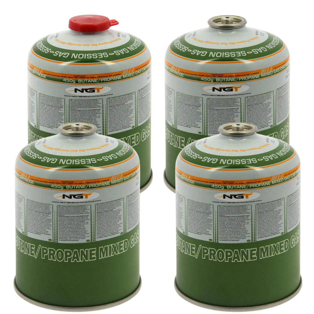 NGT 450g Butane/Propane Gas – 4 Pack