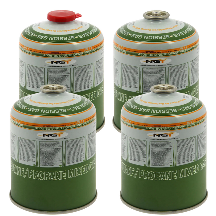 NGT 450g Butane/Propane Gas – 4 Pack