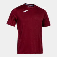 Joma T-shirt Combi S/s (Junior) - Burgundy