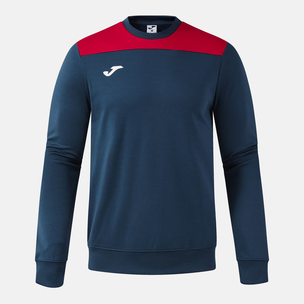 Joma Phoenix III Sweatshirt (Adult) - Dark Navy Red