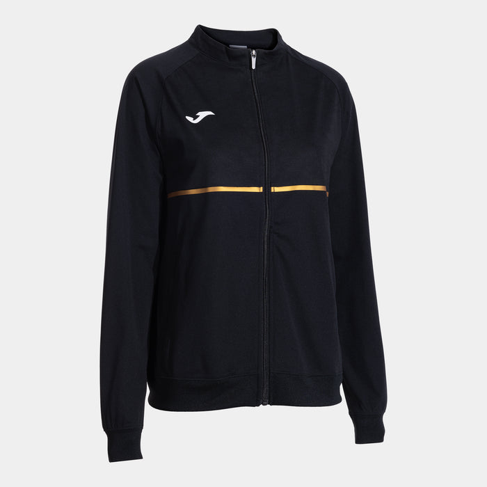 Joma Record III Full Zip Sweatshirt (Junior) - Black