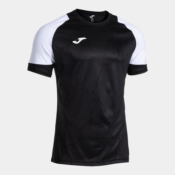 Joma Performance Handball Short Sleeve T-shirt - Black White