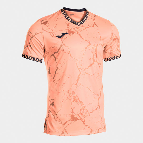 Joma VII Short Sleeve T-shirt (Adult) - Dark Navy Orange