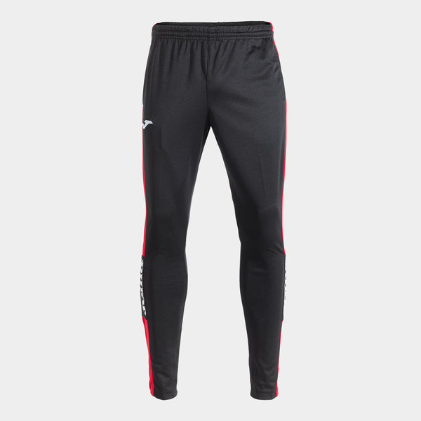 Joma Long Pants Championship IV (Junior) - Black Red
