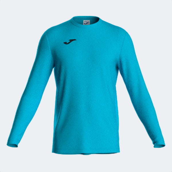 Joma Final Basket II Sweatshirt (Junior) - Fluorescent Turquoise Dark Navy