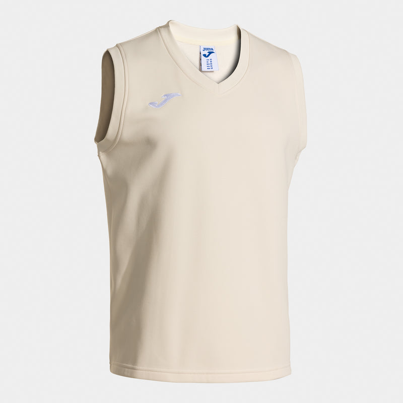 Joma Cricket Sleeveless Jumper (Adult) - White