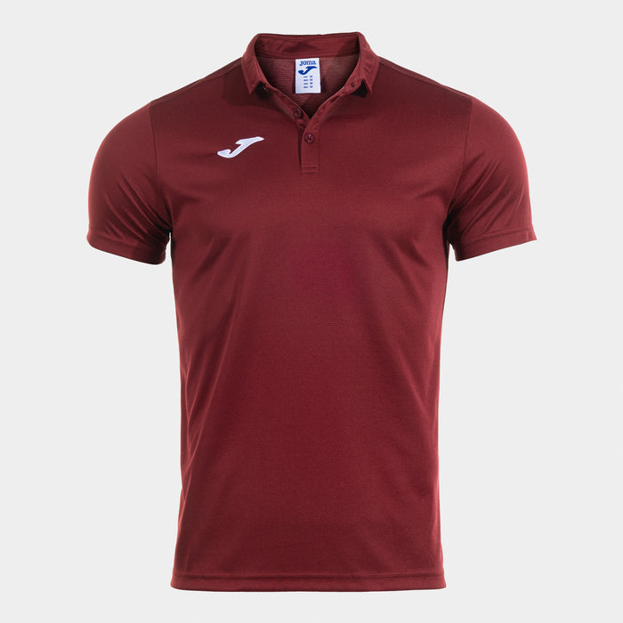 Joma Hobby Polo Shirt S/s (Junior) - Burgundy