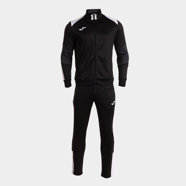 Joma Danubio Tracksuit (Adult) - Black White