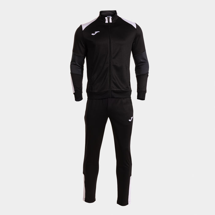 Joma Danubio Tracksuit (Adult) - Black White