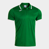 Joma Combi Premium Short Sleeve Polo (Adult) - Green White